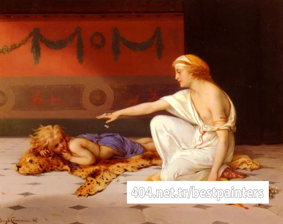 Coomans_Pierre_Olivier_Joseph_An_Afternoons_Amusement