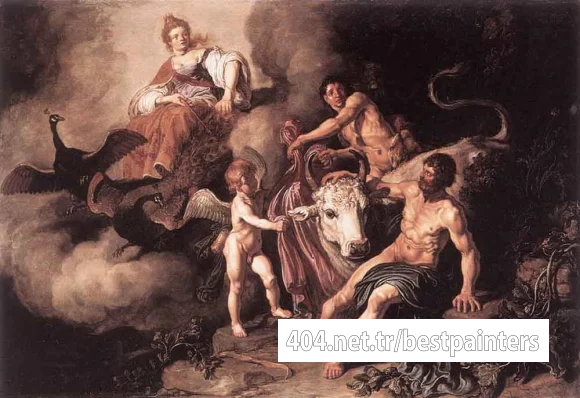 LASTMAN_Pieter_Pietersz_Juno_Discovering_Jupiter_With_IO