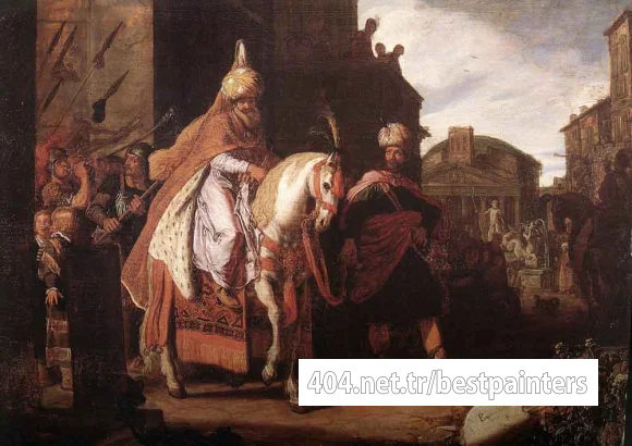 LASTMAN_Pieter_Pietersz_The_Triumph_Of_Mordecai
