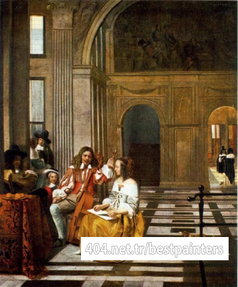 HOOCH_Pieter_de_Company_Making_Music