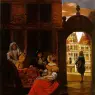 HOOCH_Pieter_de_Musical_Party_in_a_Courtyard
