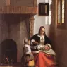 HOOCH_Pieter_de_Woman_Peeling_Apples