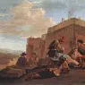 LAER_Pieter_van_Landscape_With_Morra_Players