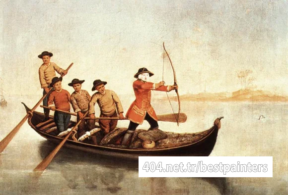 LONGHI_Pietro_Duck_Hunters_On_The_Lagoon