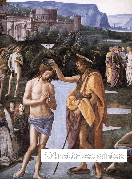 Perugino_Pietro_Baptism_of_Christ_c1482_detail1