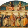 Perugino_Pietro_Prudence_and_Justice_with_Six_Antique_Wisemen_1497