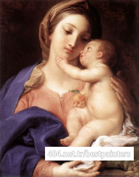 BATONI_Pompeo_Madonna_And_Child