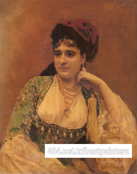 Garreta_Raimundo_De_Madrazo_Portrait_Of_A_Lady