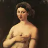 Raphael_Portrait_of_a_Nude_Woman_(Fornarina)_c1518