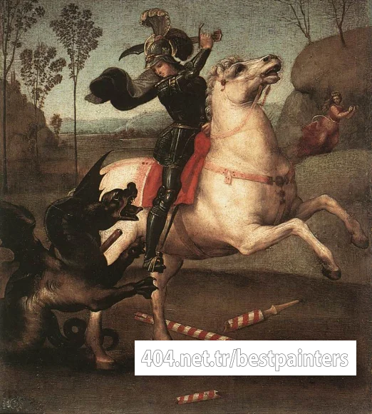 Raphael_St_George_Fighting_the_Dragon