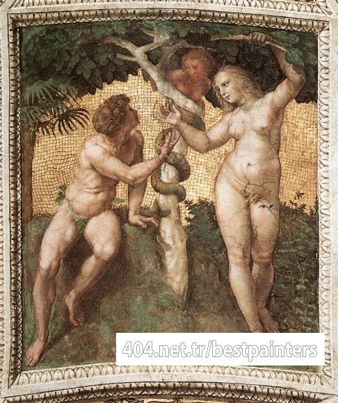 Raphael_The_Stanza_della_Segnatura_Adam_and_Eve