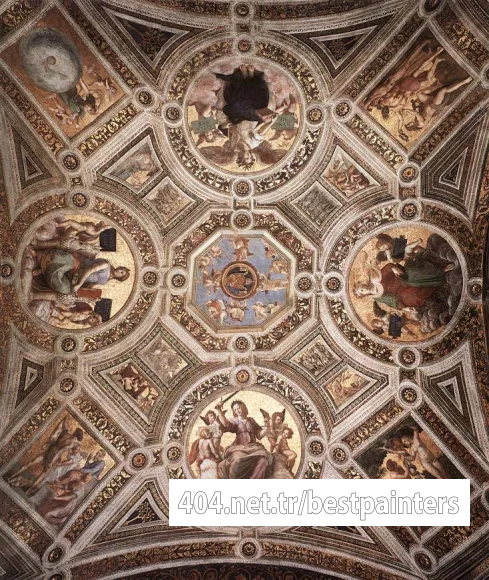 Raphael_The_Stanza_della_Segnatura_Ceiling