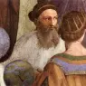 Raphael_The_School_of_Athens_detail6