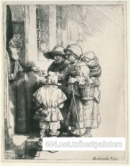 Rembrandt_Beggars_at_the_Door_1648