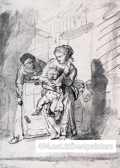 Rembrandt_Child_In_A_Tantrum