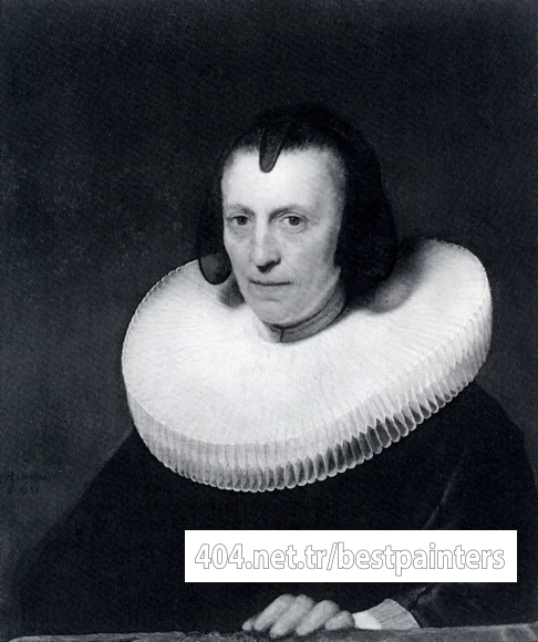 Rembrandt_Portrait_Of_Alijdt_Adriaensdr