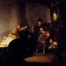 Rembrandt_Repentant_Judas_Returning_The_Pieces_Of_Silver