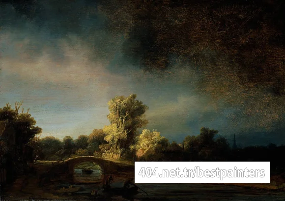 Rembrandt_The_Stone_Bridge_c1638