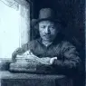 Rembrandt_drawing_at_a_window_RJM