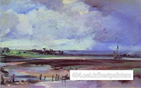 Bonington_Richard_Parkes_Les_Salinieres_by_Trouville