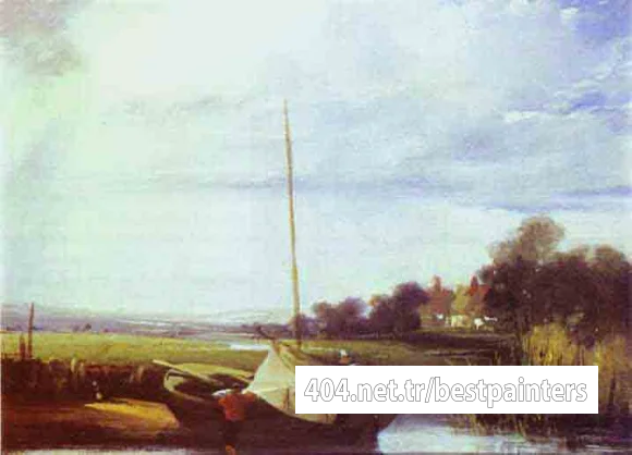 Bonington_Richard_Parkes_River_Scene_in_France