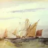 Bonington_Richard_Parkes_Shipping_Off_the_Coast_of_Kent_1825