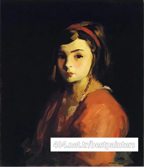 Henri_Robert_Little_Girl_in_Red