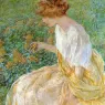 Reid_Robert_Lewis_The_Yellow_Flower_aka_The_Artist-s_Wife_in_the_Garden