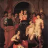 ROSSO_FIORENTINO_Madonna_Enthroned_And_Ten_Saints