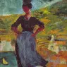 1919_01_Portrait of Hortensia, Peasant Woman of CadaquNs, circa 1919