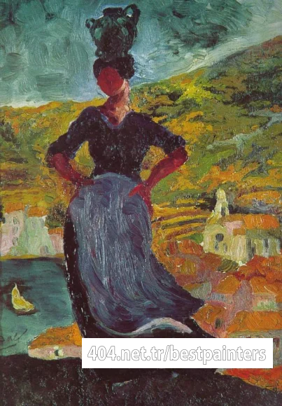 1919_01_Portrait of Hortensia, Peasant Woman of CadaquNs, circa 1919