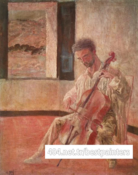 1920_06_Portrait of the Violoncellist Ricardo Pichot, 1920