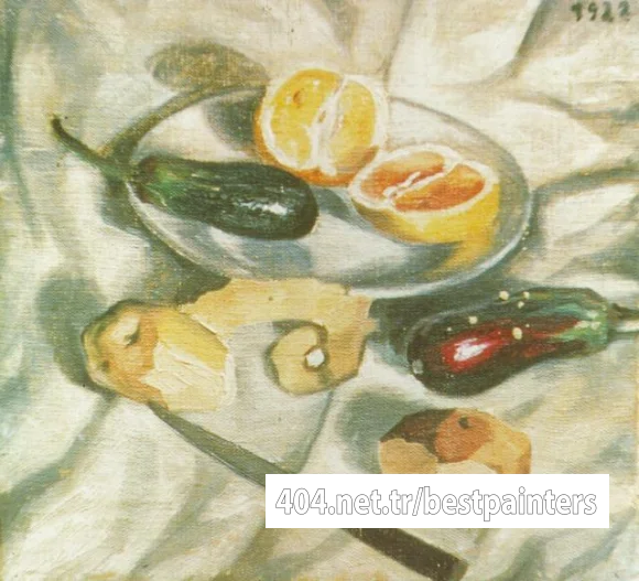 1922_19_Still Life with Aubergines, 1922