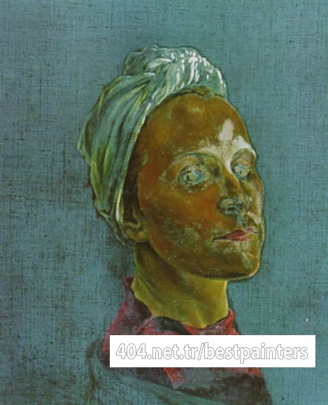 1939_27_Portrait of Gala (unfinished; detail), 1939