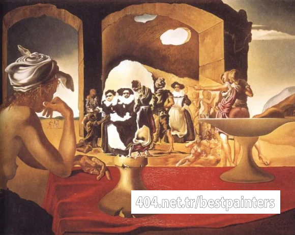 1940_05_Slave Market with the Disappearing Bust of Voltaire, 1940