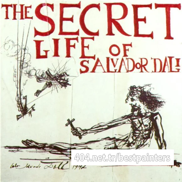 1942_27_Design for a poster for 'The Secret Life of Salvador DalH', 1942
