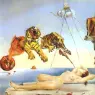1944_03_One Second Before Awakening from a Dream Caused by the Flight of a Bee Around a Pomegranate, 1944