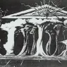 1947_16_Untitled (Temple Frontage with Atomic Explosions), circa 1947