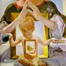1950_05_The Madonna of Port Lligat (detail), 1950