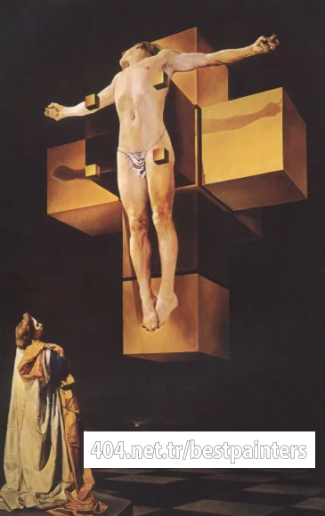1954_02_Crucifixion ('Corpus Hypercubus'), 1954