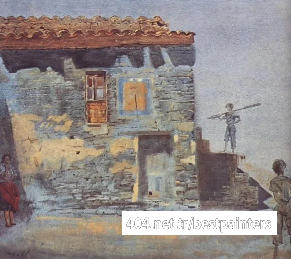 1954_07_Noon (Barracks of Port Lligat), 1954