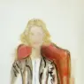 1961_02_Portrait of a Woman - Grey Jacket Wearing a Pearl Necklace, circa 1961