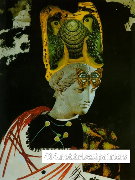 1968_05_Mad Mad Mad Minerva - Illustration for 'Memories of Surrealism', circa 1968