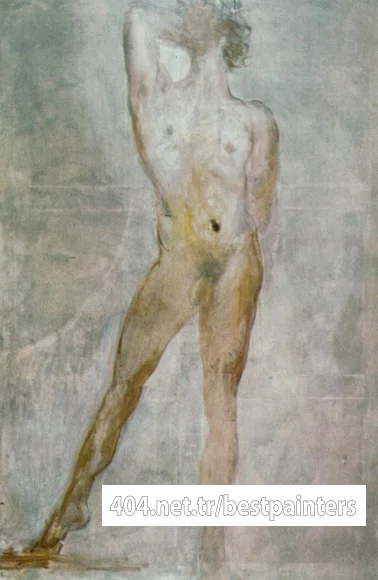 1969_07_Study of a Male Nude - Saint Sebastian, 1969