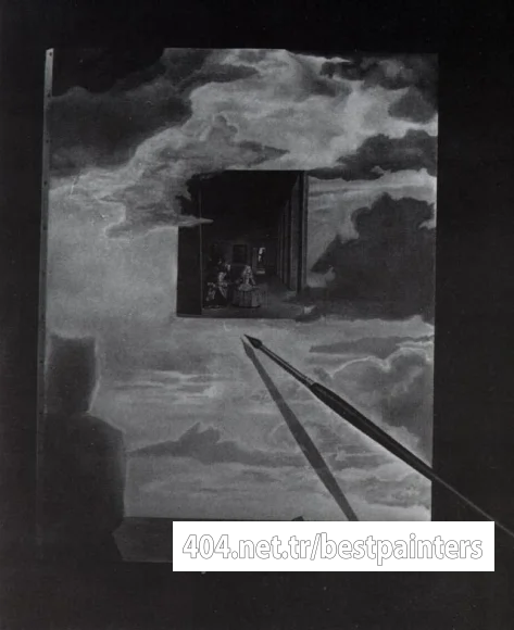 1976_20_Las Meninas (The Maids-in-Waiting) (stereoscopic work, left component), 1976-77