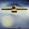 1978_02_Gala's Christ (stereoscopic work, right component), 1978