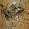 1982_32_Topological Study for 'Exploded Head', 1982