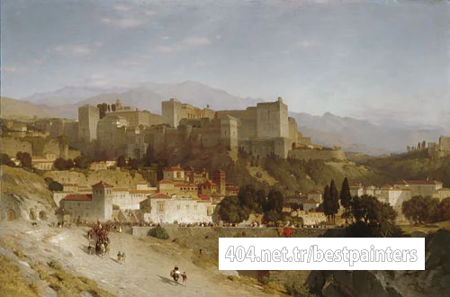 Colman_Samuel_The_Hill_Of_The_Alhambra_Granada