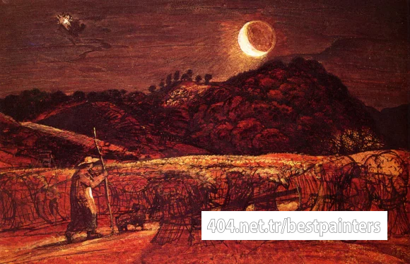 Palmer_Samuel_Cornfield_By_Moonlight