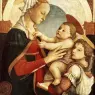 BOTTICELLI_Sandro_Madonna_And_Child_With_An_Angel